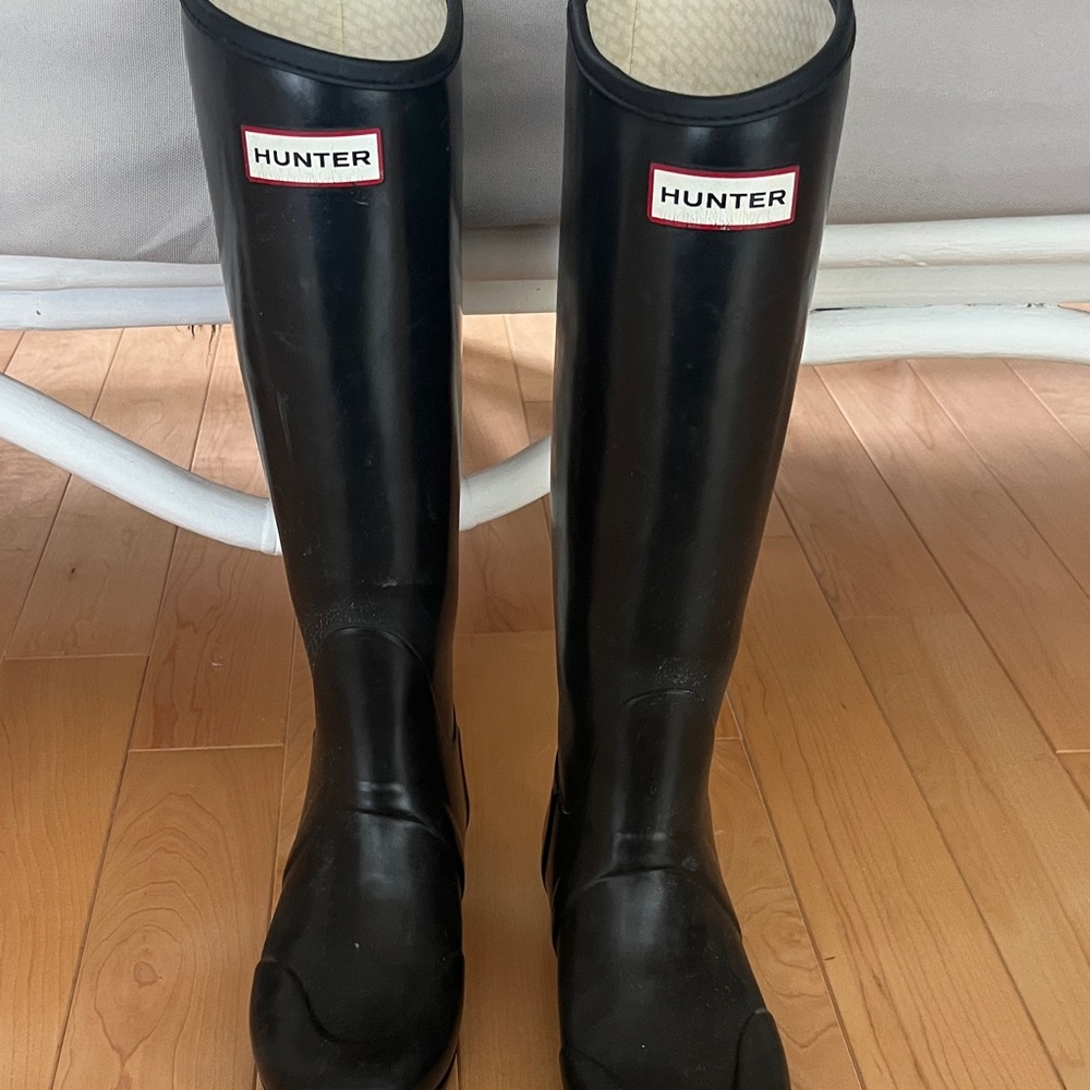 Hunter Classic Black Tall Boots